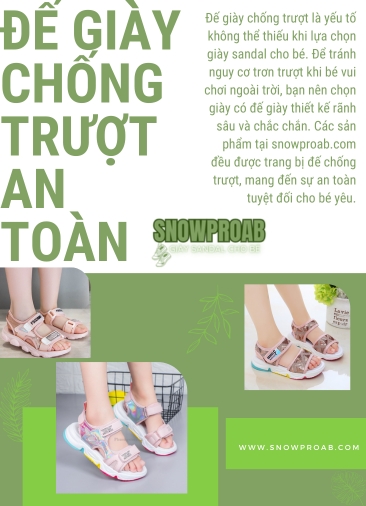 image banner liên kết chương trình tại Giày sandal cho bé snowproab